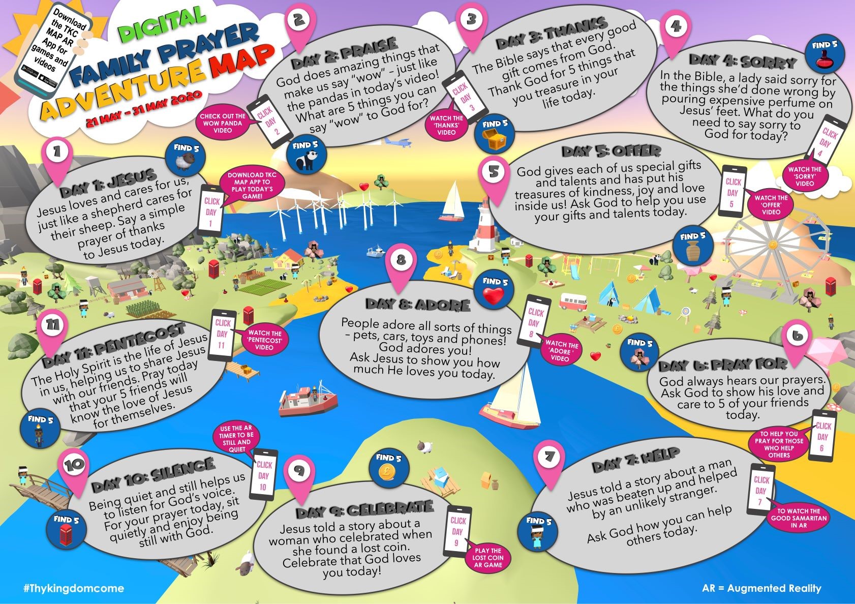 TKC Family Prayer Map