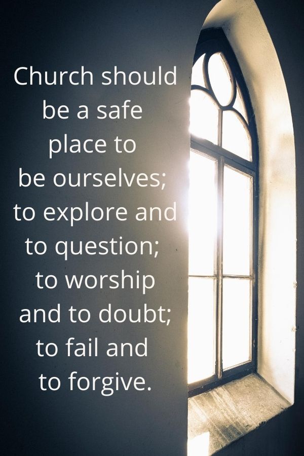 Church should be...