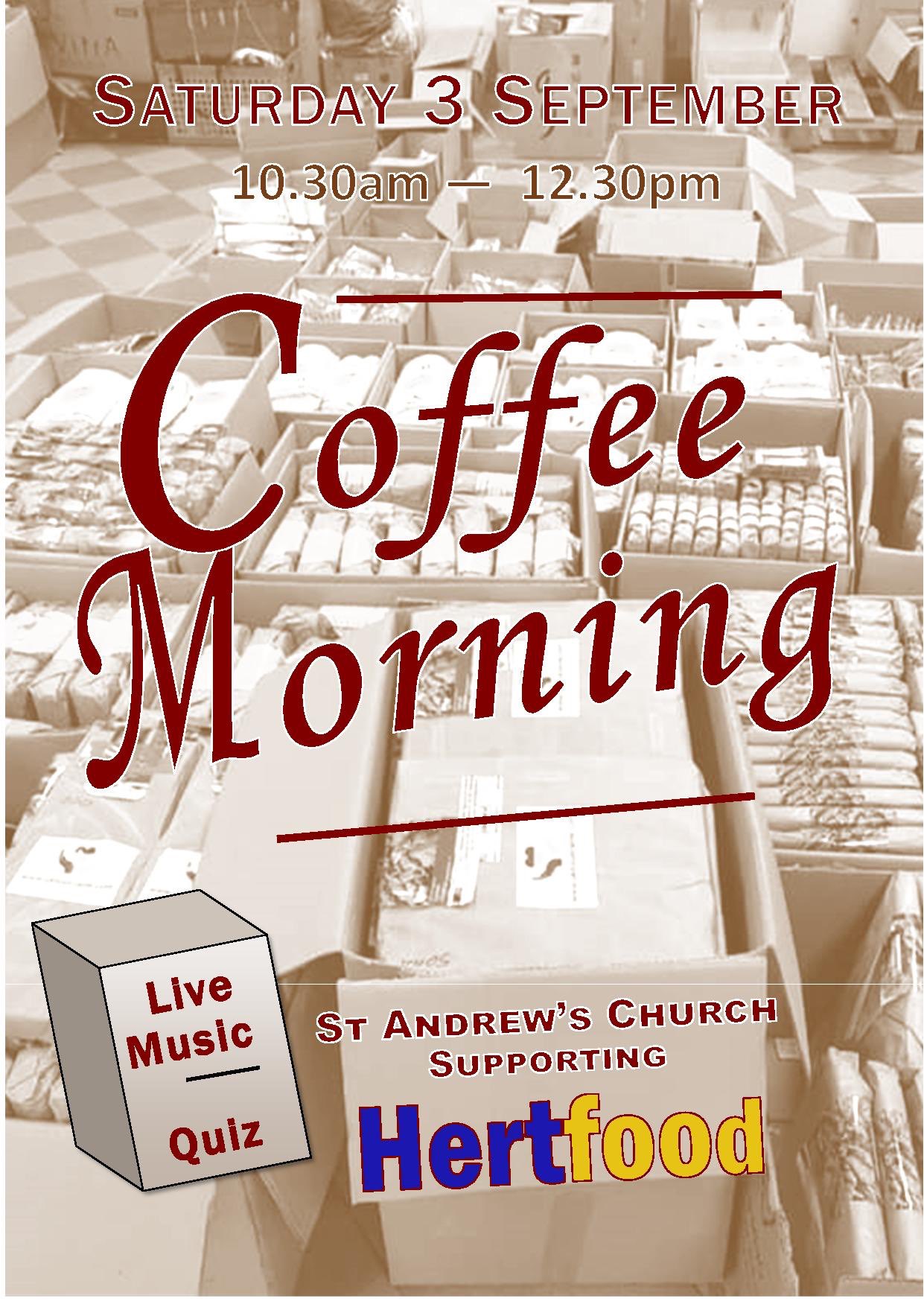 Hertford St Andrew : Coffee Mornings