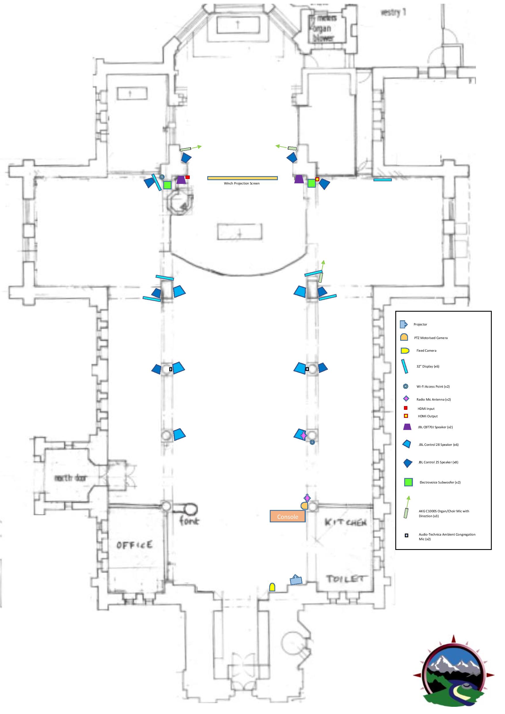 CAVS Church Floor Plan - StACh
