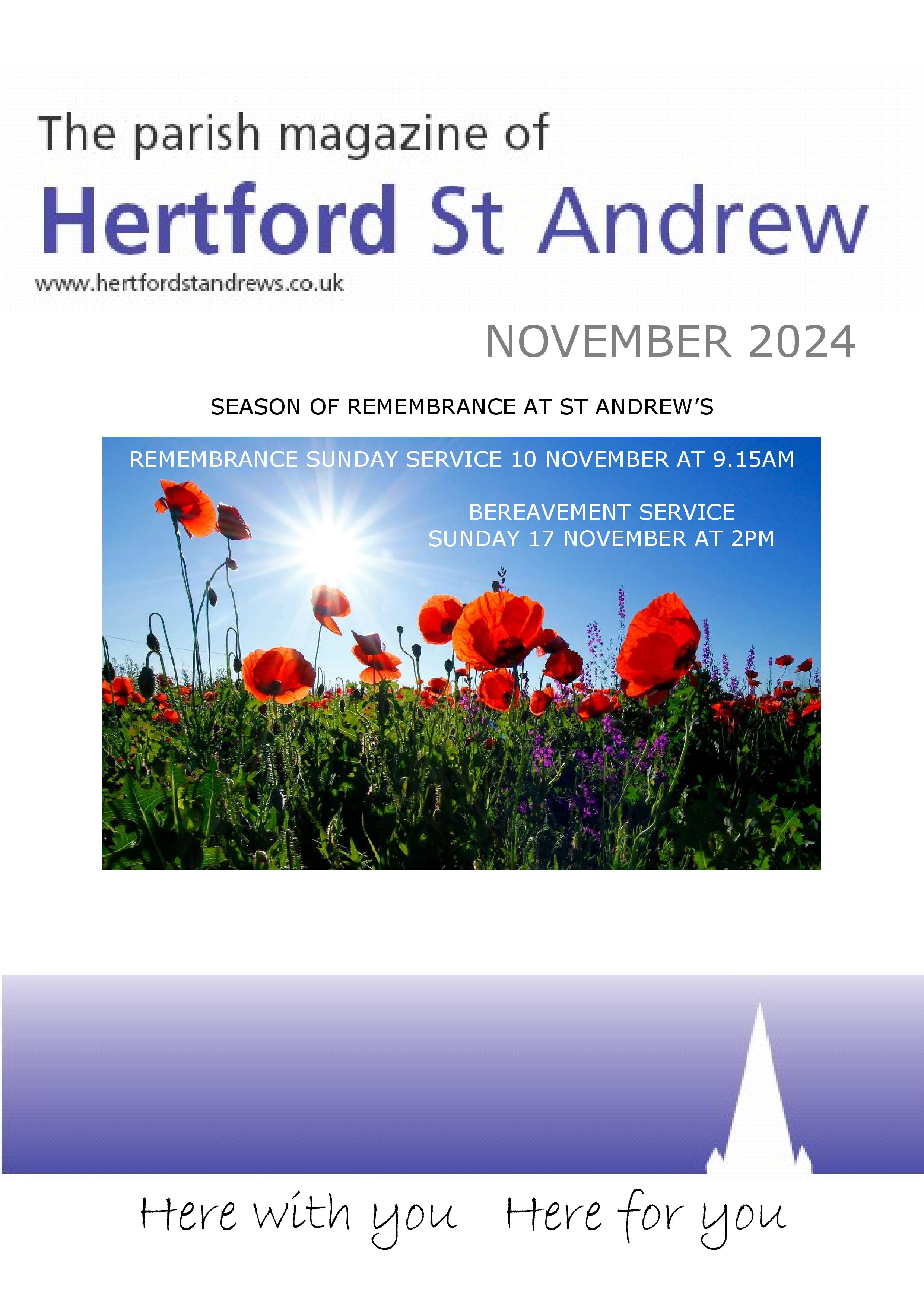 COVER 2024 November St Andrews