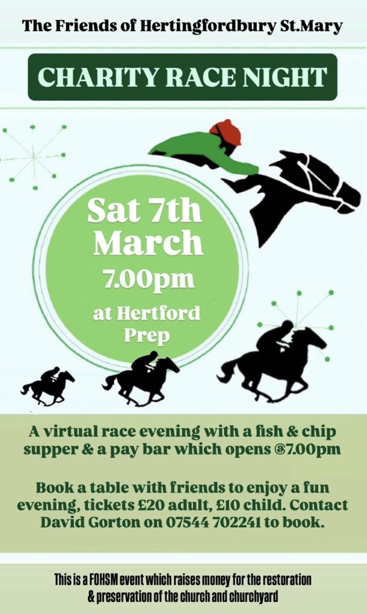 Race Night at St Marys 7 March