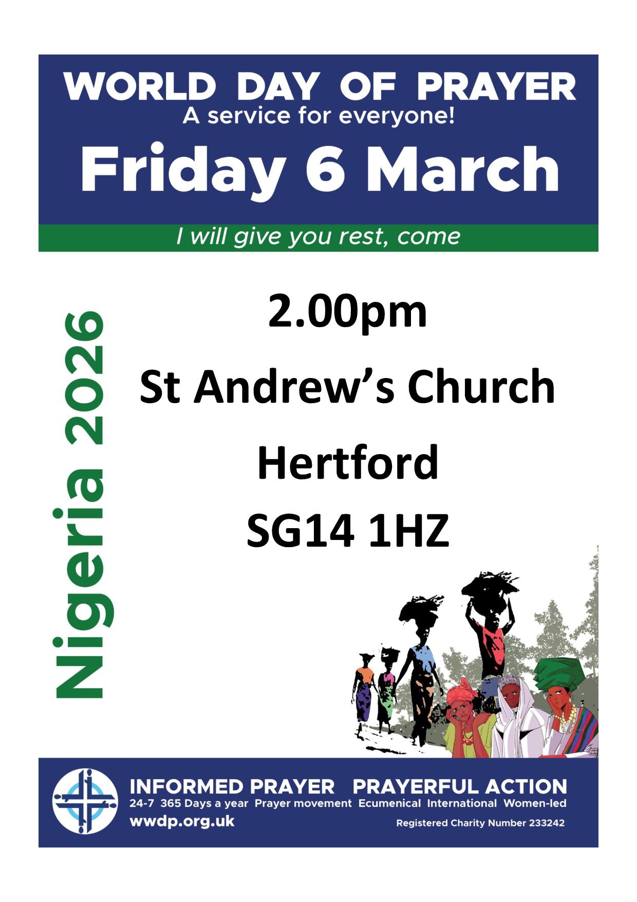 World Day of Prayer 06 03 26