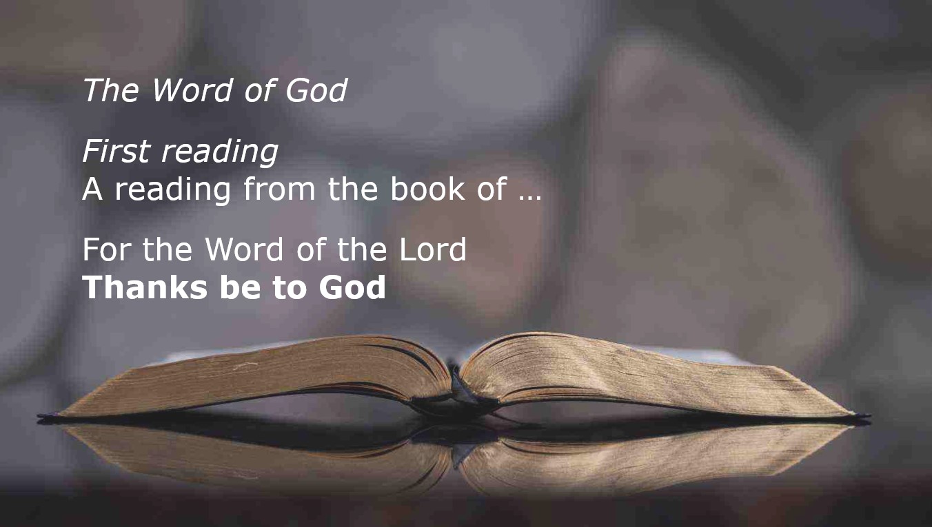 Reading slide Sunday Morning W